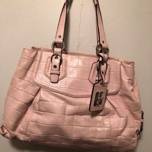 Pink Coach Purse